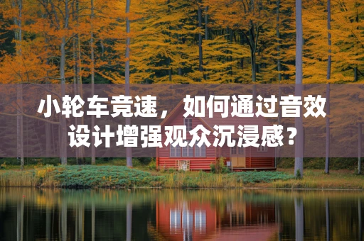 小轮车竞速，如何通过音效设计增强观众沉浸感？