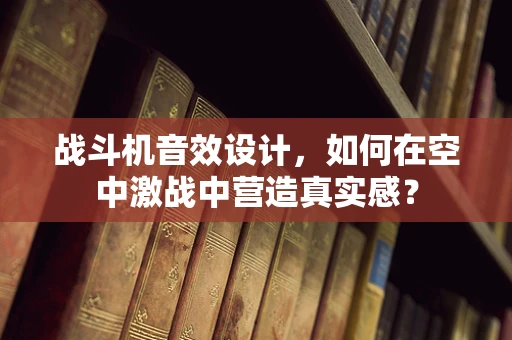 战斗机音效设计，如何在空中激战中营造真实感？