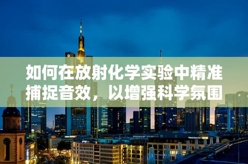 如何在放射化学实验中精准捕捉音效，以增强科学氛围？